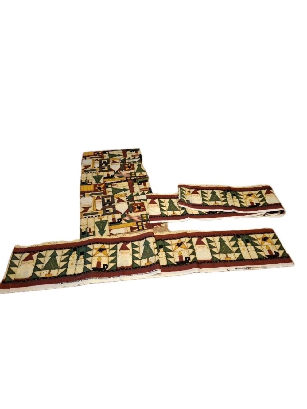 Country Christmas Fabric- Leslie Beck VIP Fabric Quilting, Remnants & Borders Pc